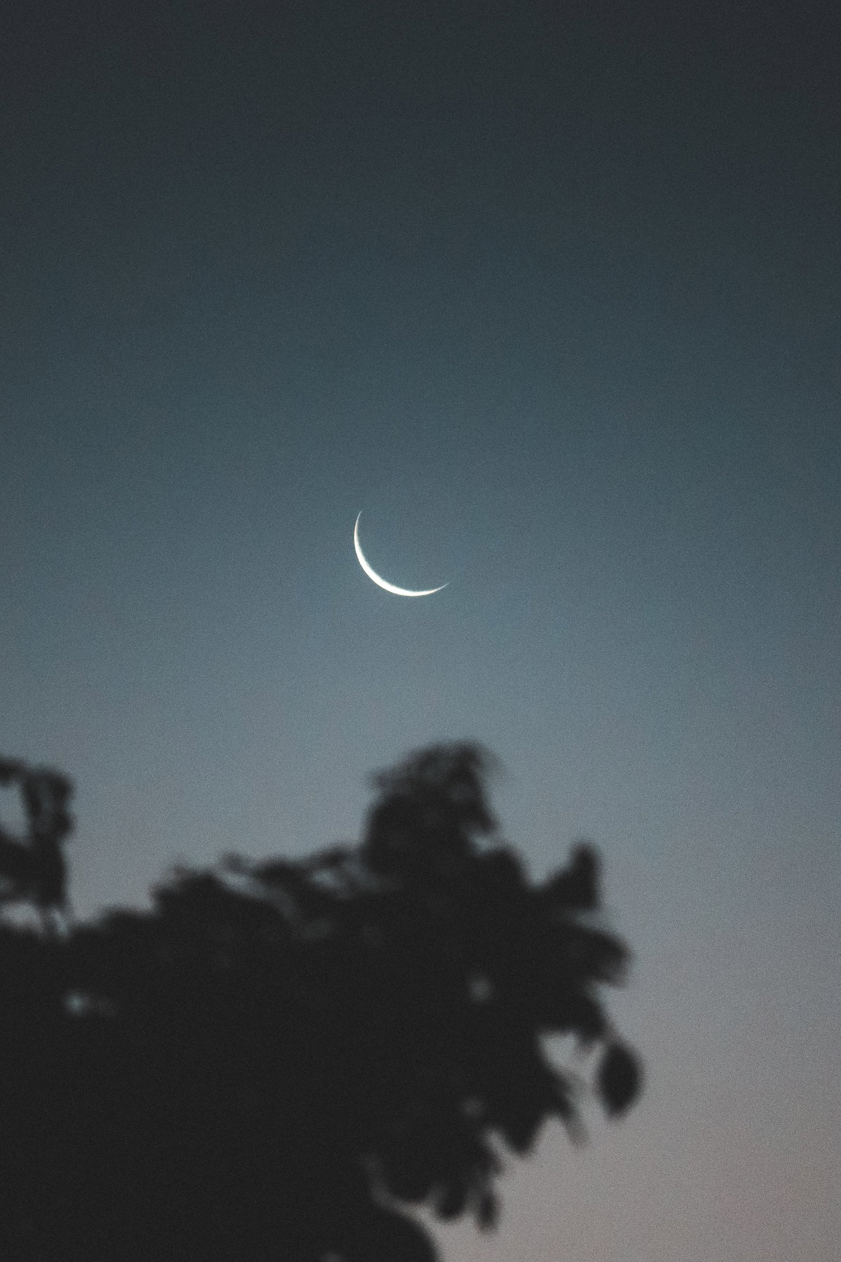 Mond am Nachthimmel