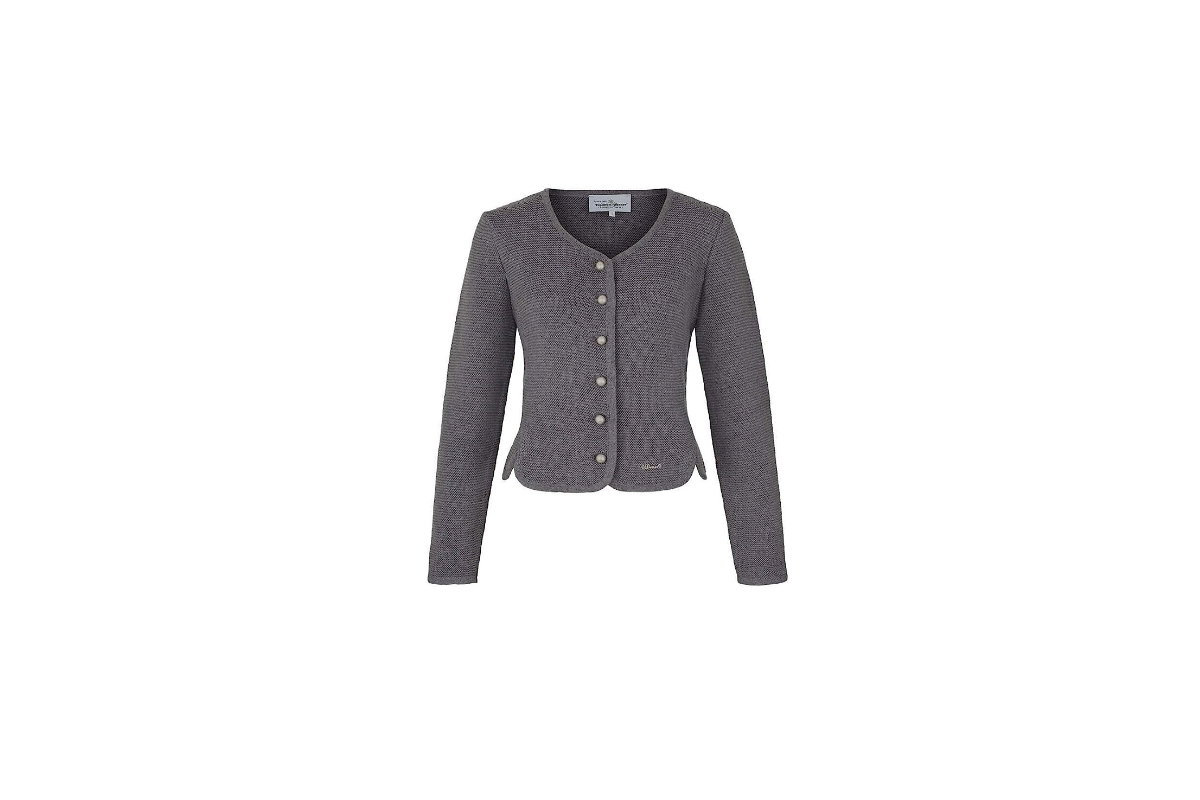 Graue Dirndljacke
