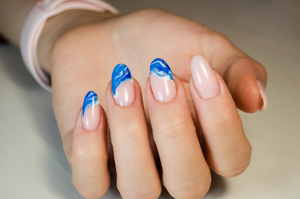 Watercolor Nails