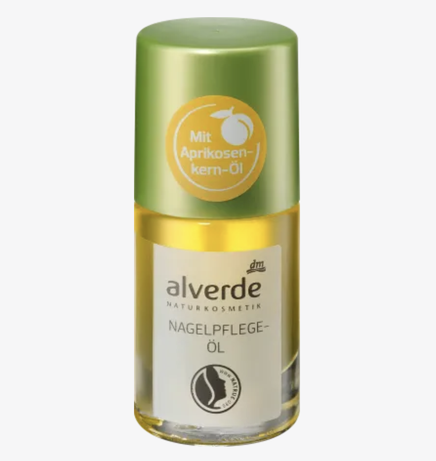 alverde NATURKOSMETIK Nagelöl mit Aprikosenkernöl & Sanddornextrakt