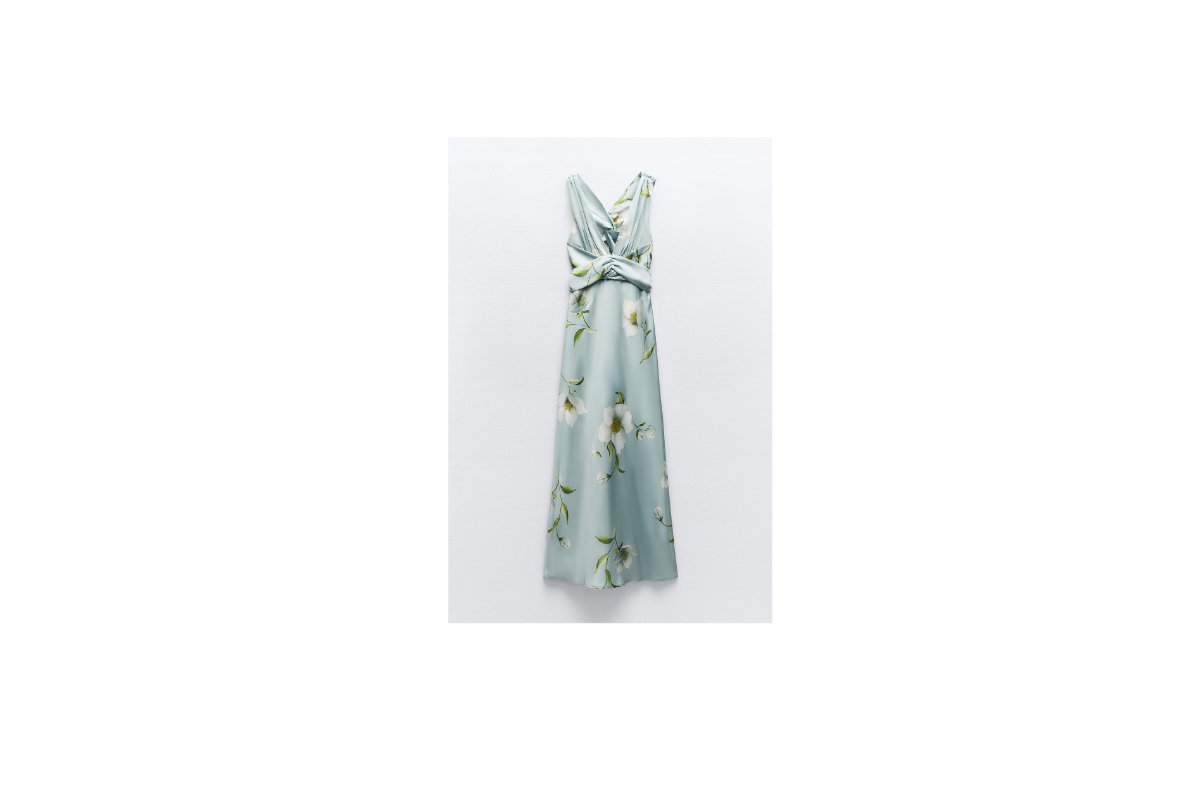 Blaues Kleid
