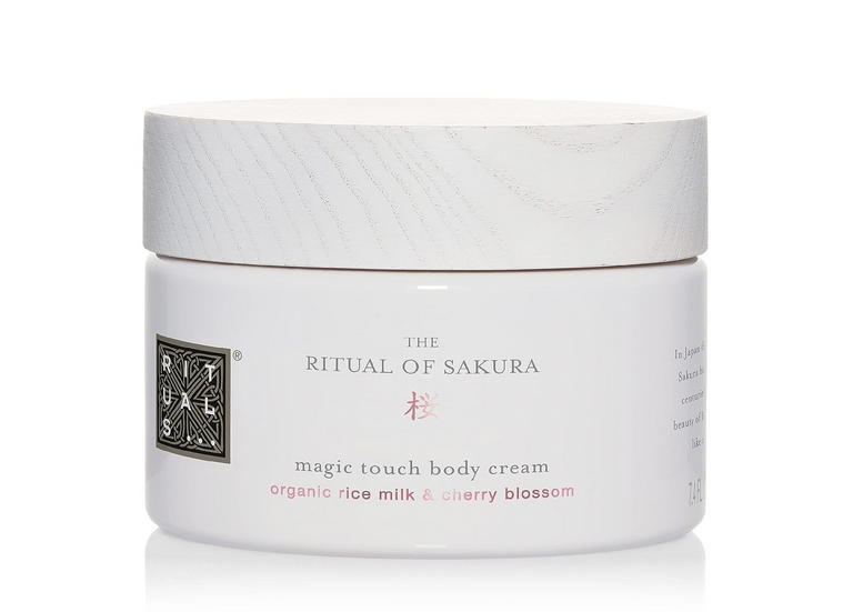 RITUALS Körpercreme von The Ritual of Sakura, 220 ml – Mit Reismilch, Kirschblüte, Antioxidantien, Vitamin E & Centella Asiatica