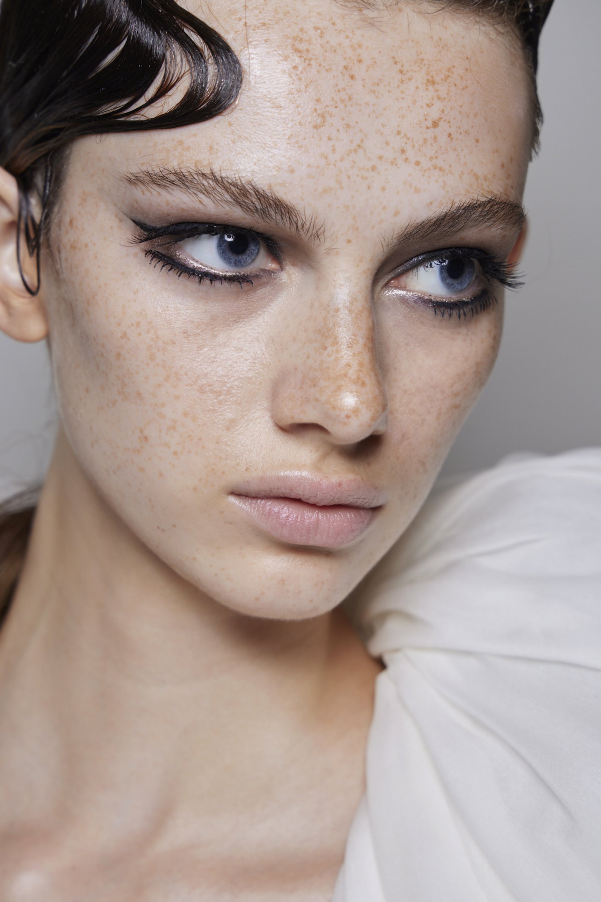 Make-up Look mit Eyeliner