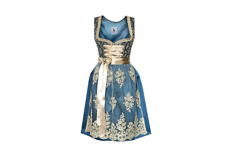 Blaues Dirndl
