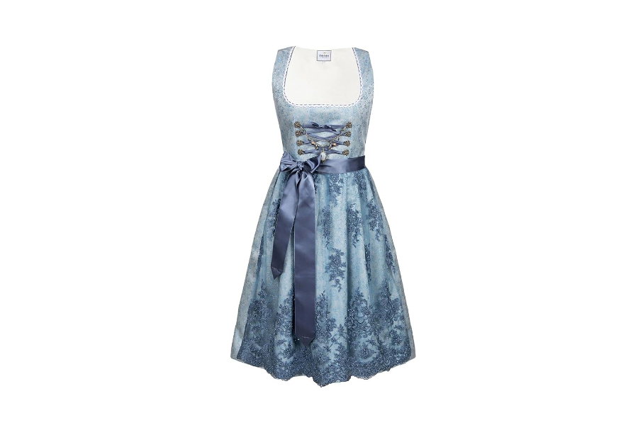 Blaues Dirndl