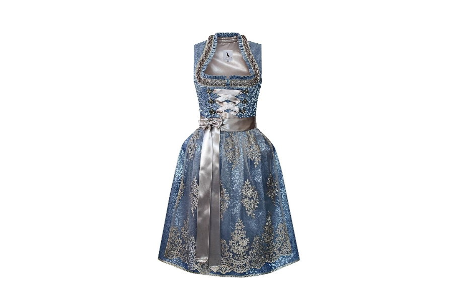Blaues Dirndl
