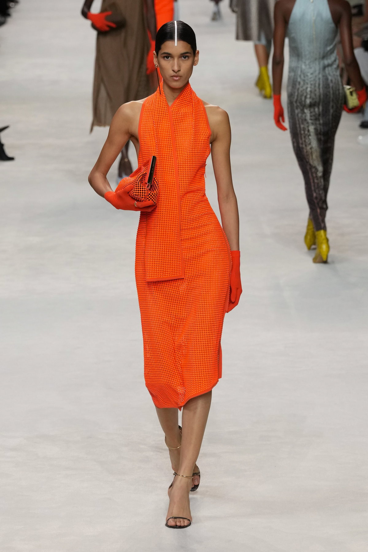 Model für Fendi