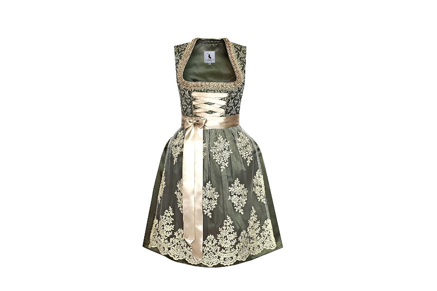 Dirndl in Grün