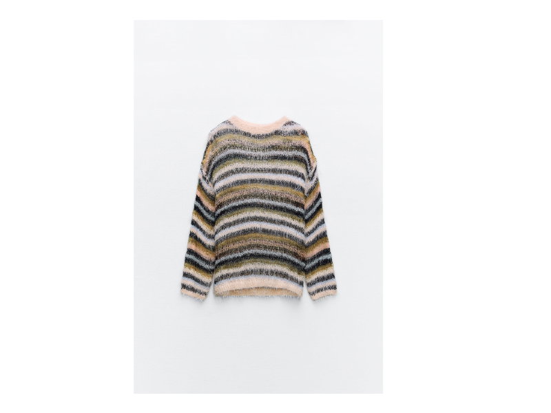 Gestreifter Pullover