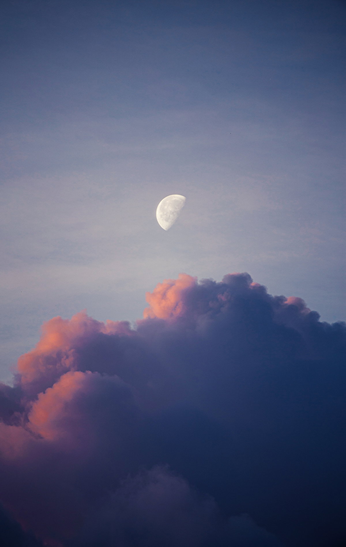 Mond am Himmel