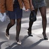 Diese Strumpfhosen tragen die Mode-Profis im Herbst und Winter