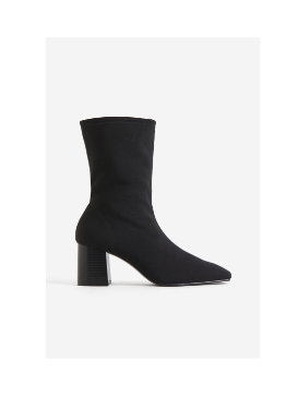 Schwarze Stiefeletten