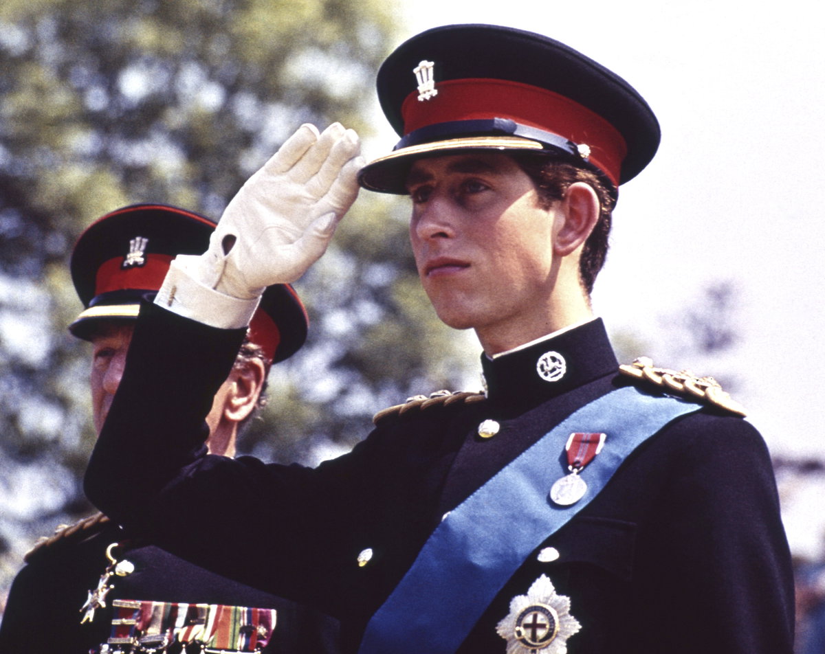 King Charles in Uniform