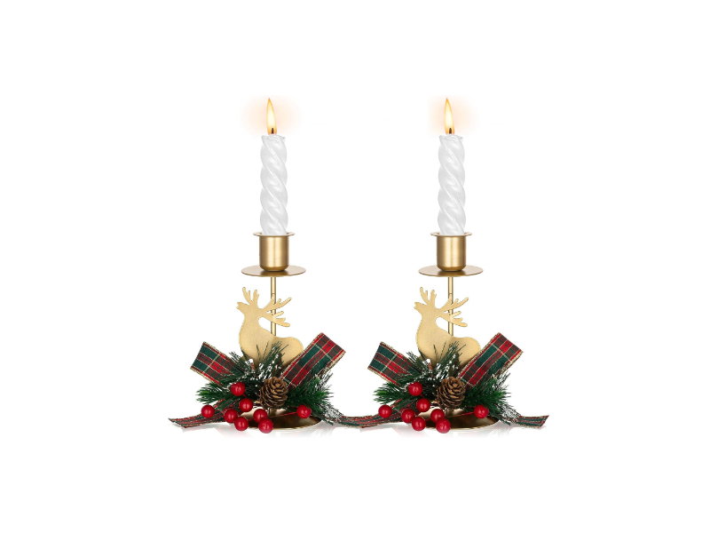 Hirsch-Kerzenständer