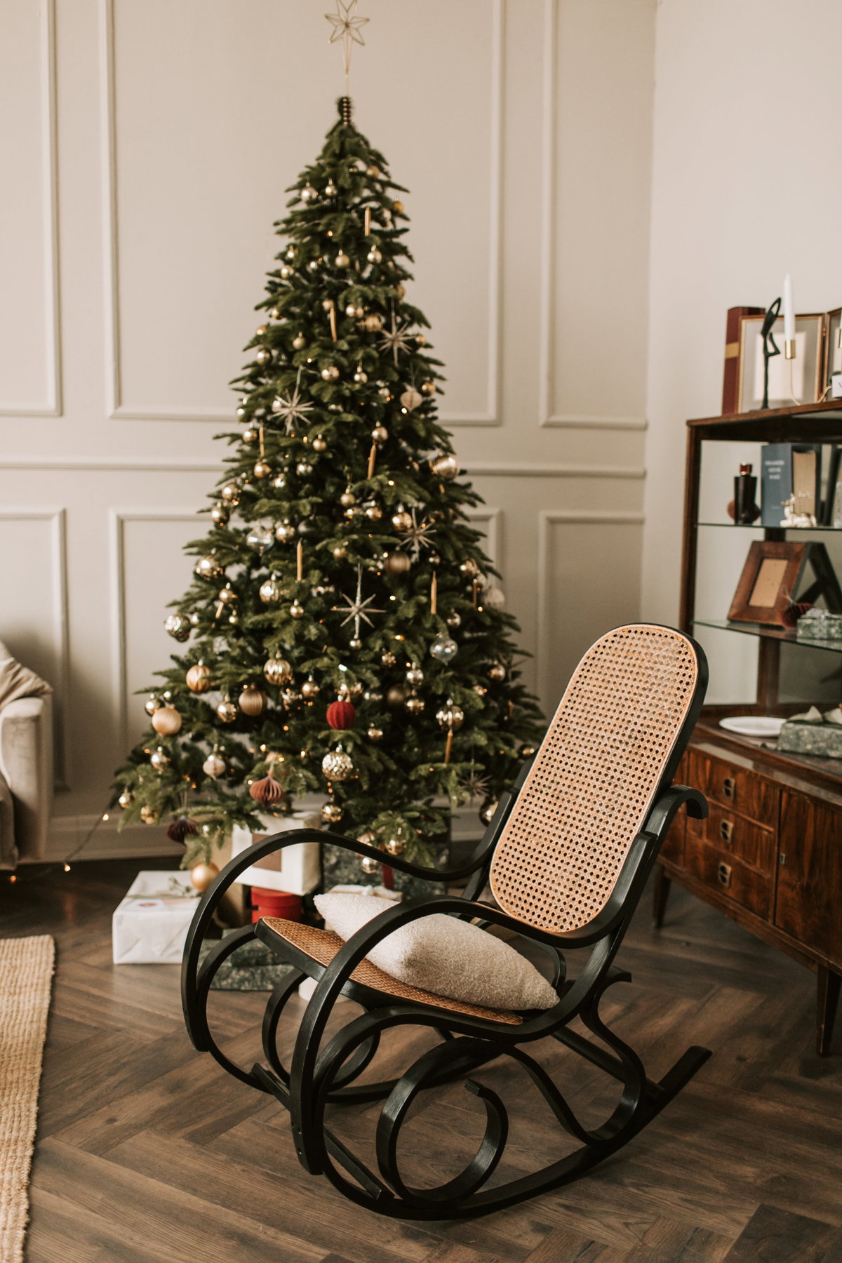 geschmückter Tannenbaum