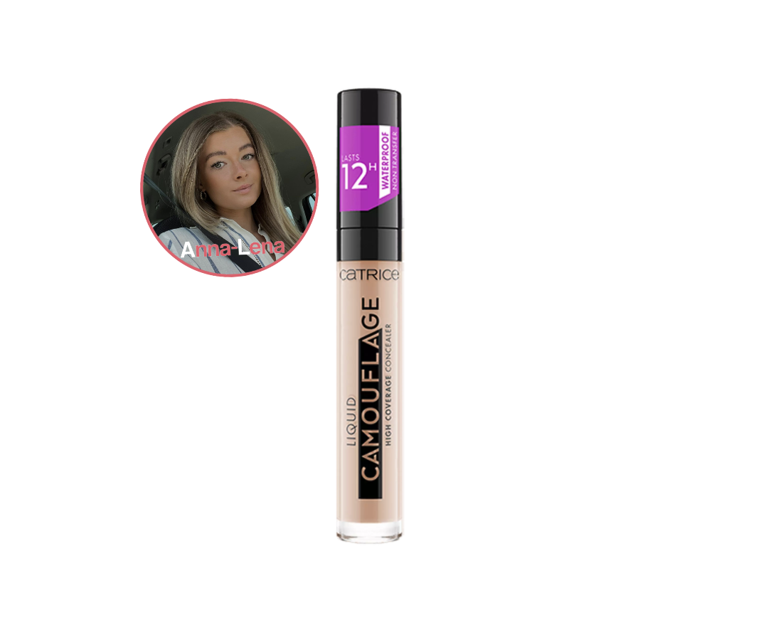 "Mein absoluter heiliger Gral ist der "Liquid Camouflage High Coverage Concealer" von Catrice , der mich das ganze Jahr über begleitet und dazu in der Drogerie erhältlich ist. Das Tolle ist, dass er nicht nur hammermäßig abdeckt und lange hält, sondern auch in verschiedenen Shades erhältlich ist, sodass er mich im Winter in hellen Tönen als auch im Sommer in dunklen Nuancen begleitet. Der Concealer ist vor allem ideal, wenn man unter Pickeln oder Pickelmalen leidet – so wie ich. Die verschwinden mit diesem Abdeckstift im Nu. Der Liquid Camouflage High Coverage Concealer ist mein Favorit im Jahr 2023 und wahrscheinlich noch viel länger." - Anna-Lena