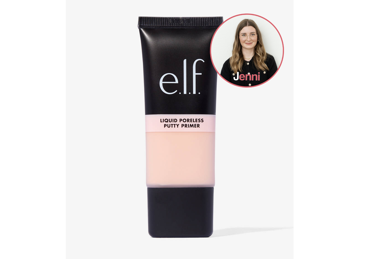 "2023 war ein absoluter Gamechanger für meine Make-up-Routine und das liegt vor allem daran, dass ich endlich den passenden Primer für mich gefunden habe. Ab dem Zeitpunkt, an dem ich den " e.l.f. Liquid Poreless Putty Primer " zum ersten Mal getestet habe, verging wohl kein Make-up-Look ohne dieses Essential. Der Primer hat eine superleichte Textur, die eher an eine Creme erinnert – ohne dabei zu kleben. Er lässt die Poren nahezu verschwinden. Und das Beste: Meine Mischhaut neigt dazu, nach wenigen Stunden nachzufetten, doch mit dem Primer von e.l.f. bleibt das Problem für mich im letzten Jahr. Das Produkt ist ohne Frage mein Beauty-Favorit des Jahres!" - Jenni