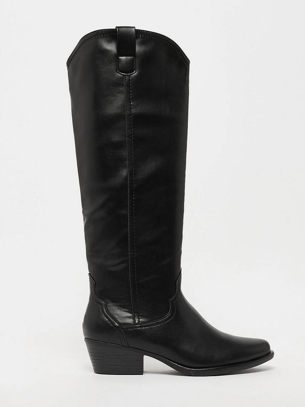 schwarze Cowboyboots mit Absatz von Onygo