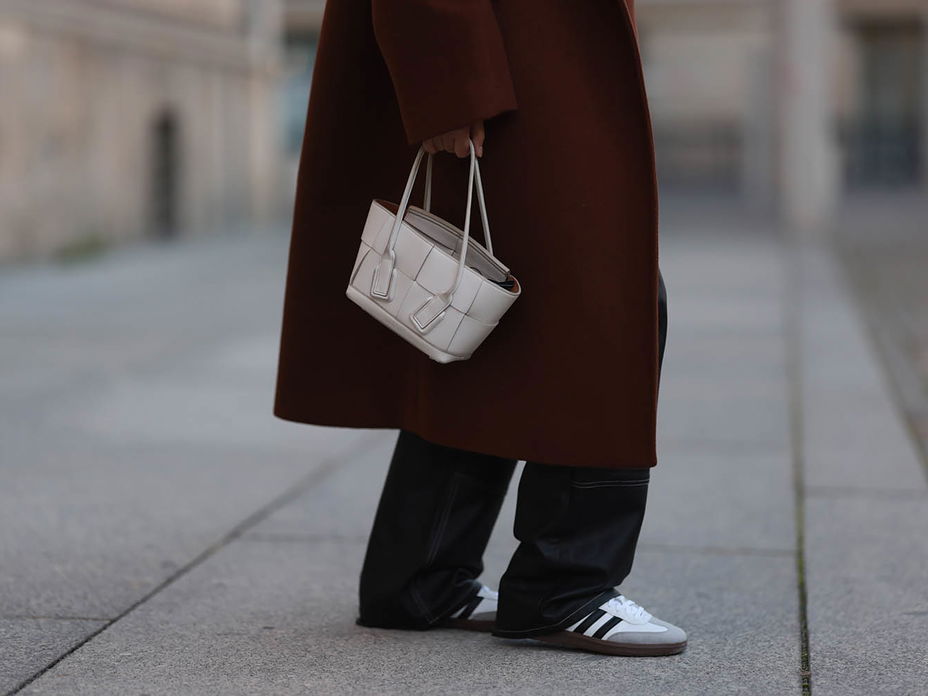 Look mit Adidas Samba