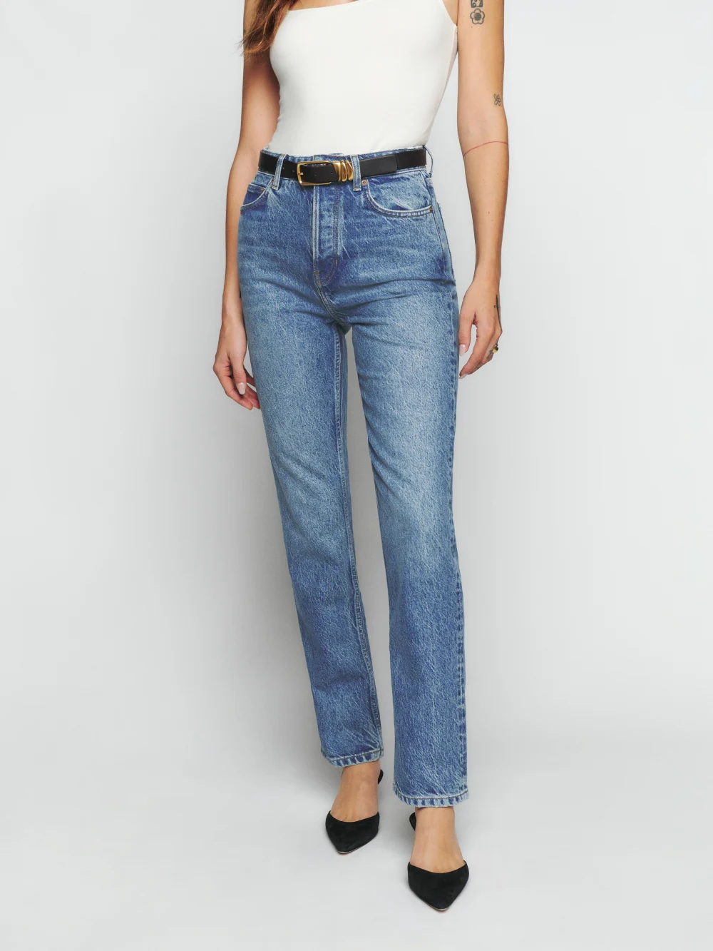 Cynthia High Jeans von Reformation