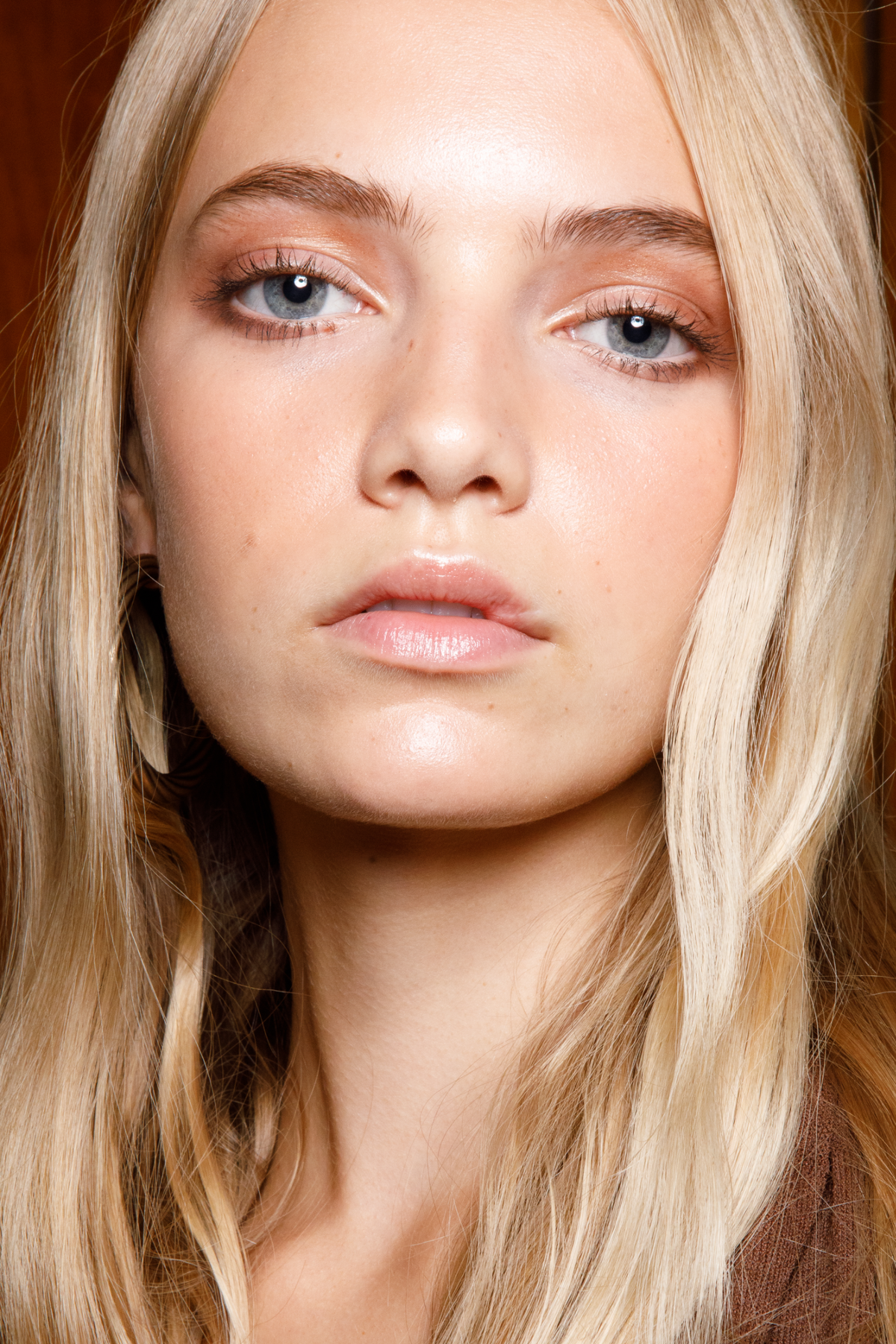 blaue Augen Model