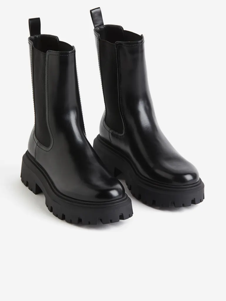 Schwarze Chelsea Boots von H&M