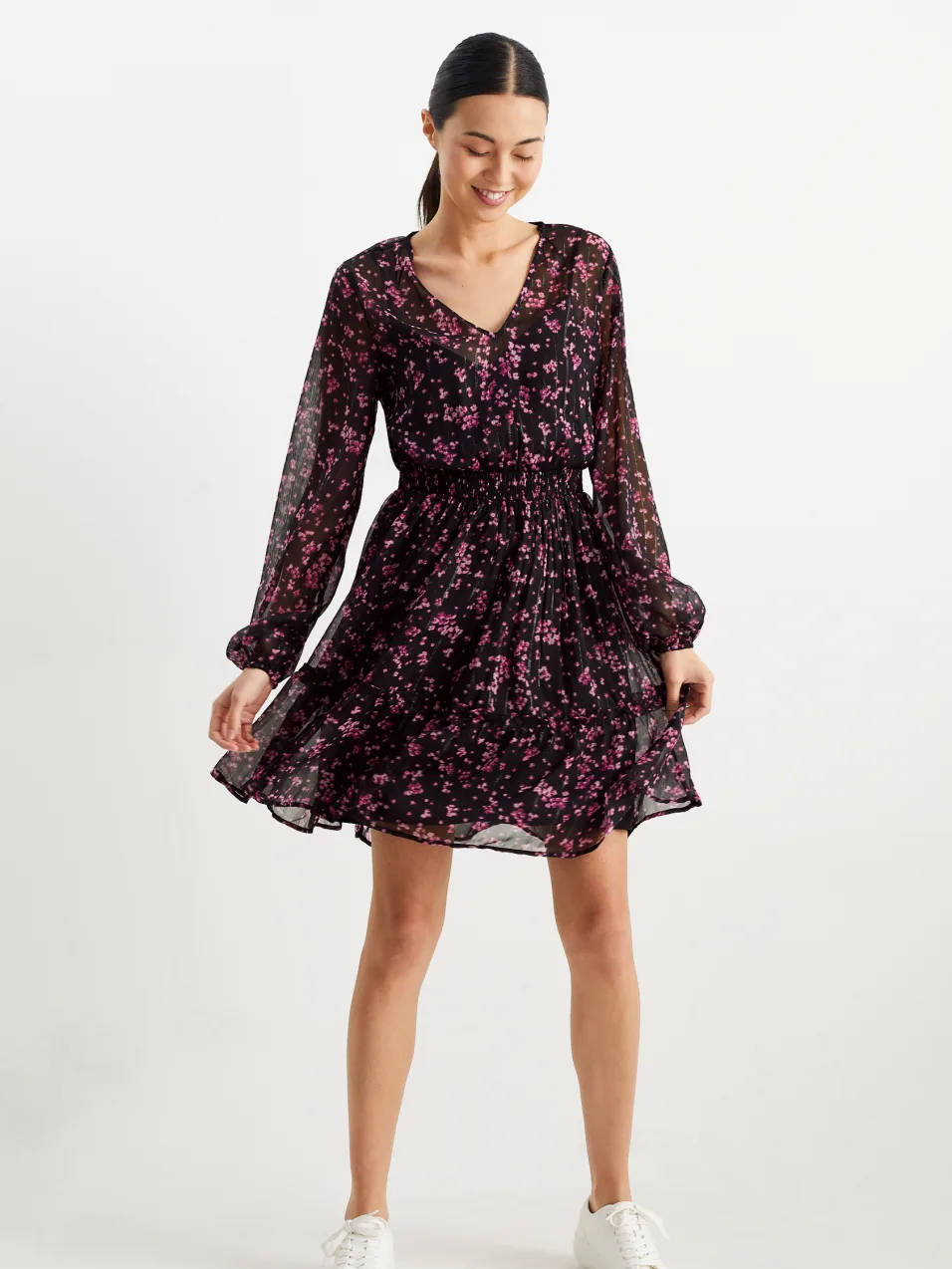 Florales Kleid von C&A