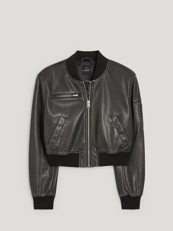 Lederjacke von Clockhouse