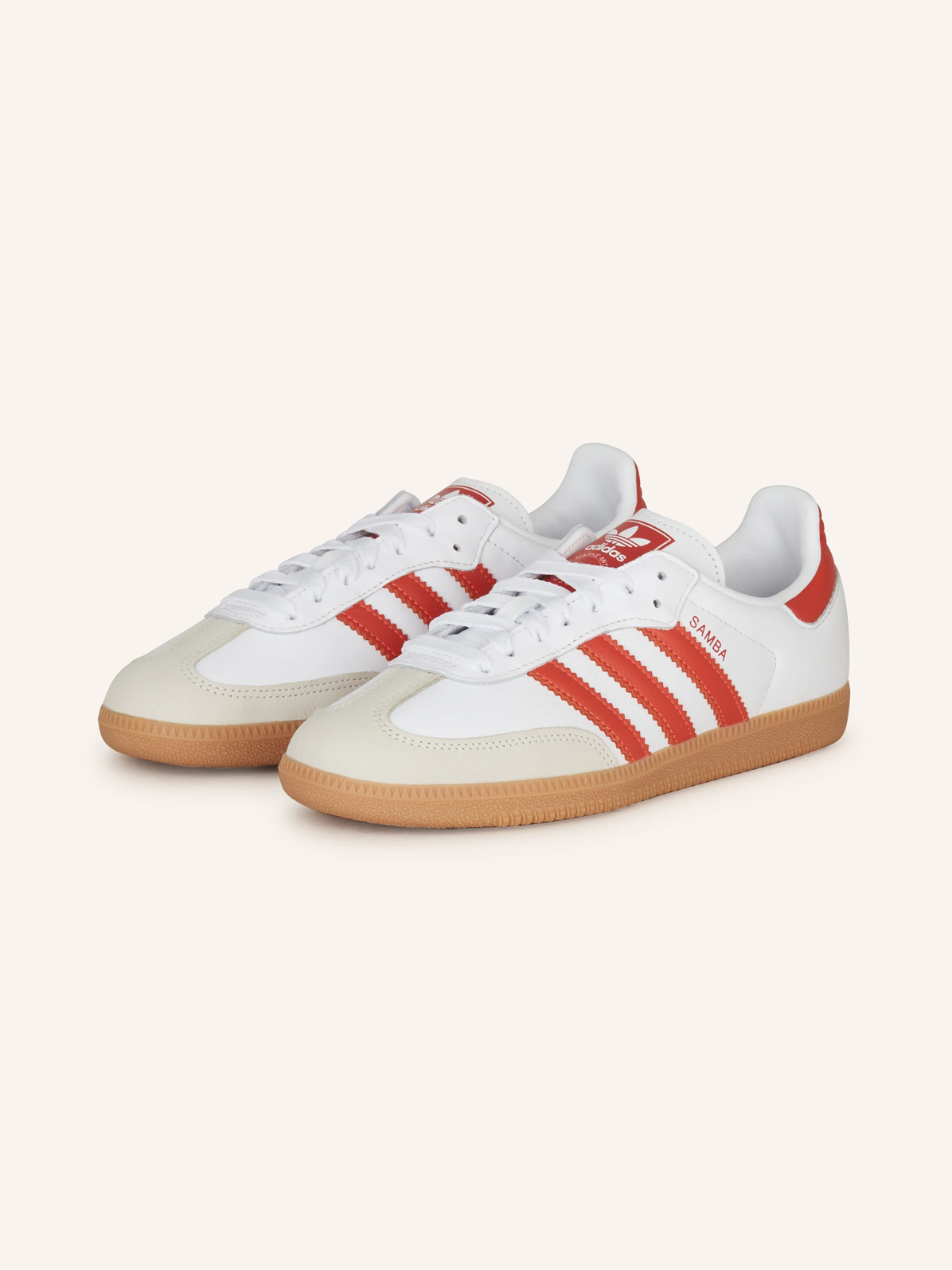 Adidas Samba in Rot