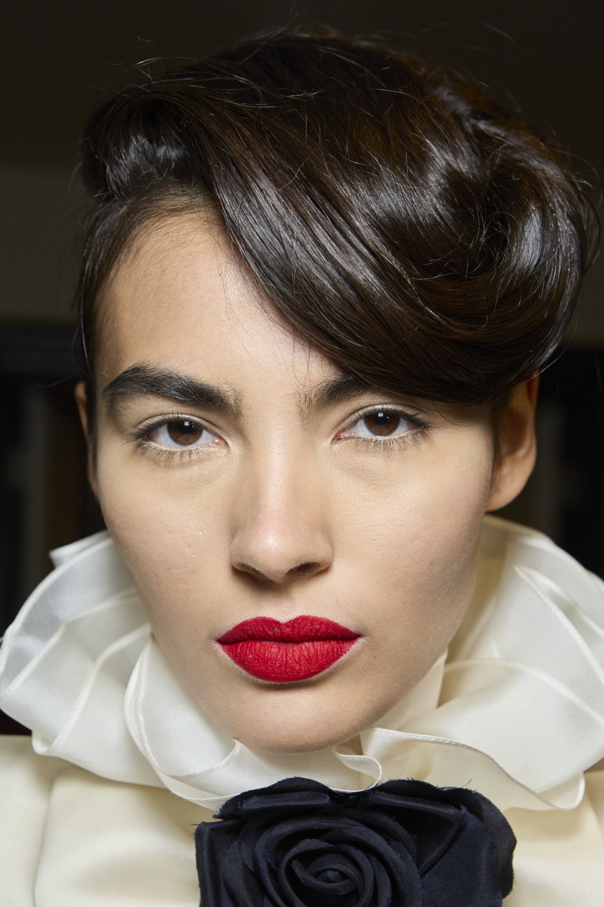 Model mit Tolle