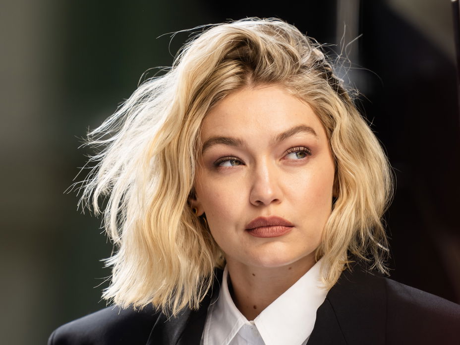 Gigi Hadid trägt den Topmodel Bob