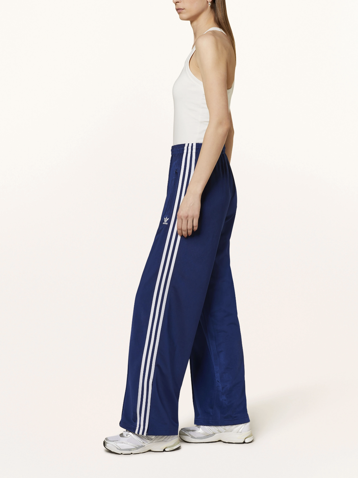 Blaue Adidas Trainingshose