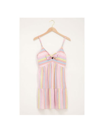 Kleid mit Streifen