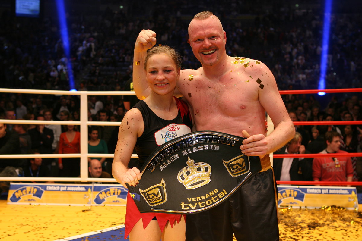 Regina Halmich Stefan Raab 2007