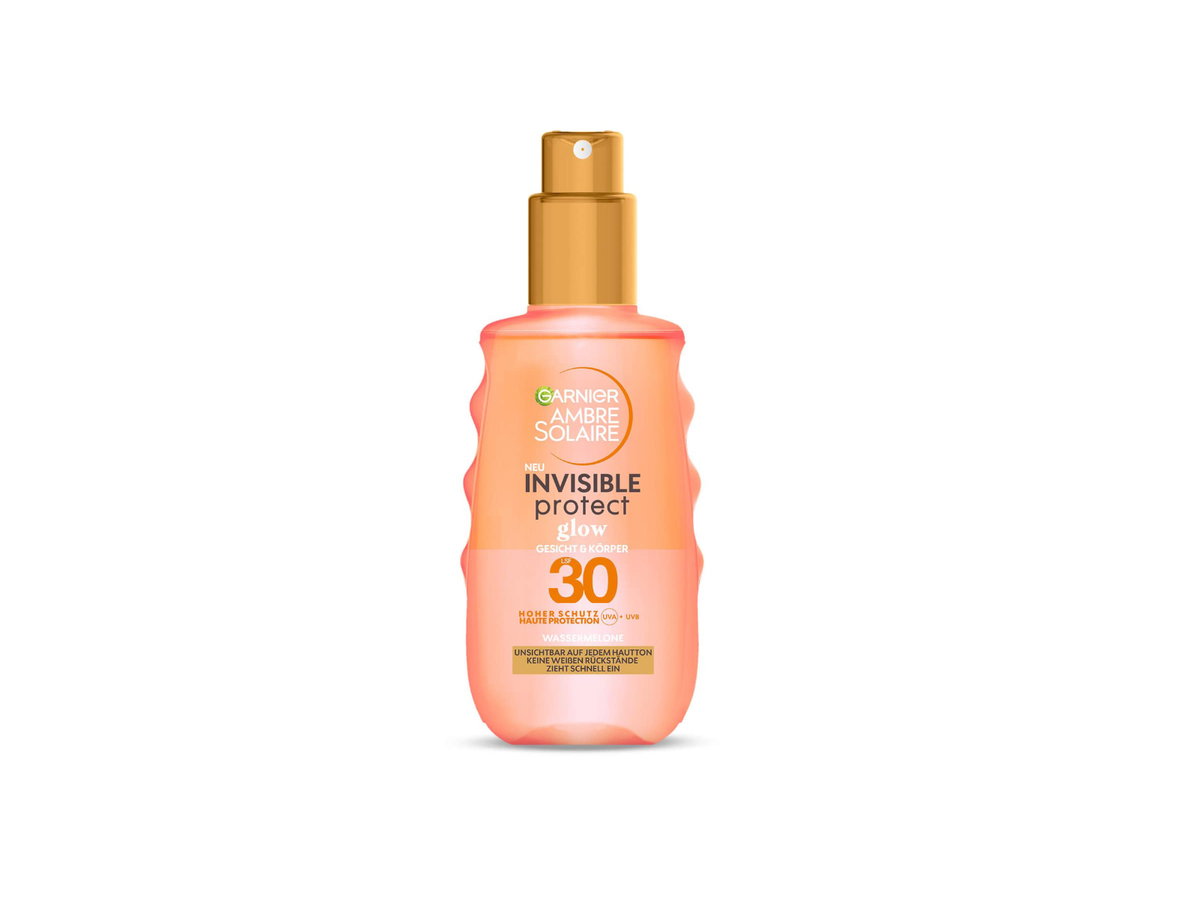 Transparente Sonnencreme Garnier