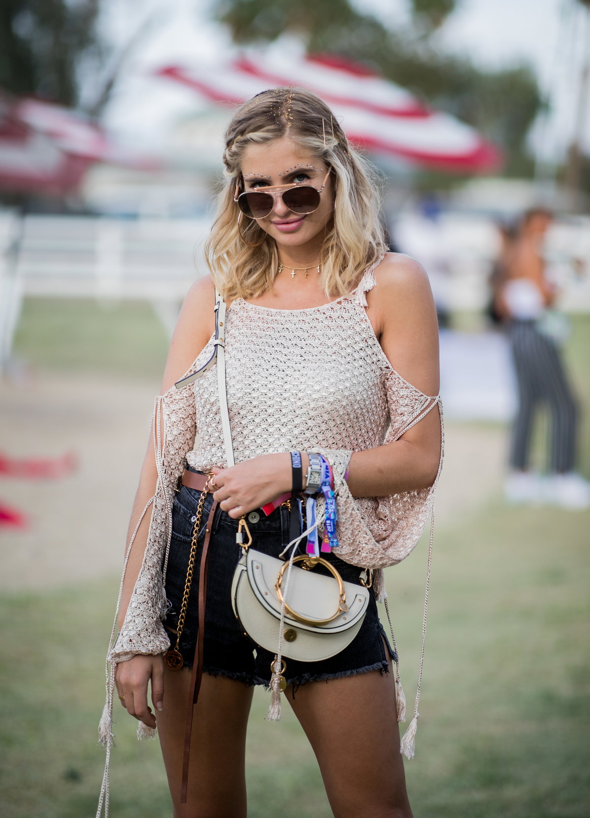 Xenia Adonts im Festival Look