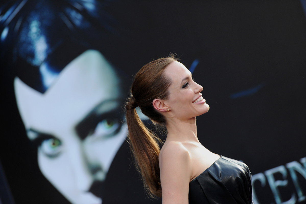 Angelina Jolie Pferdeschwanz