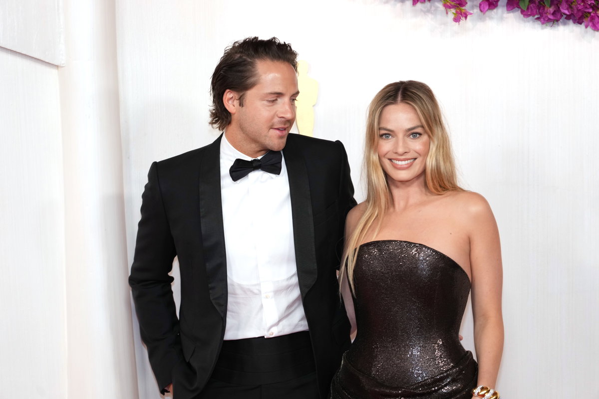 Margot Robbie und Tom Ackerley