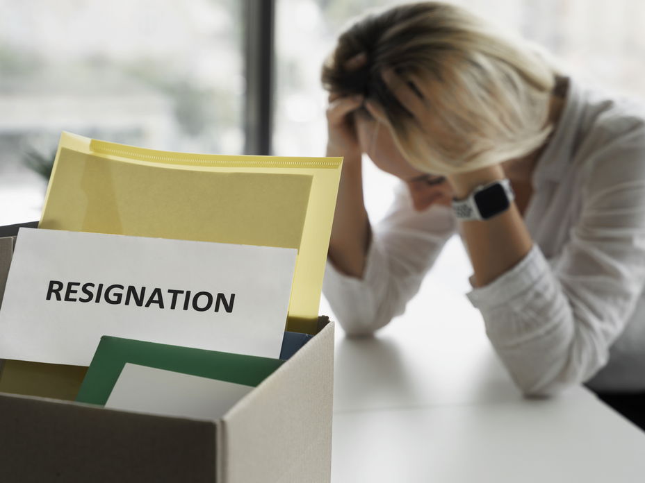 Frau Burnout erkennen