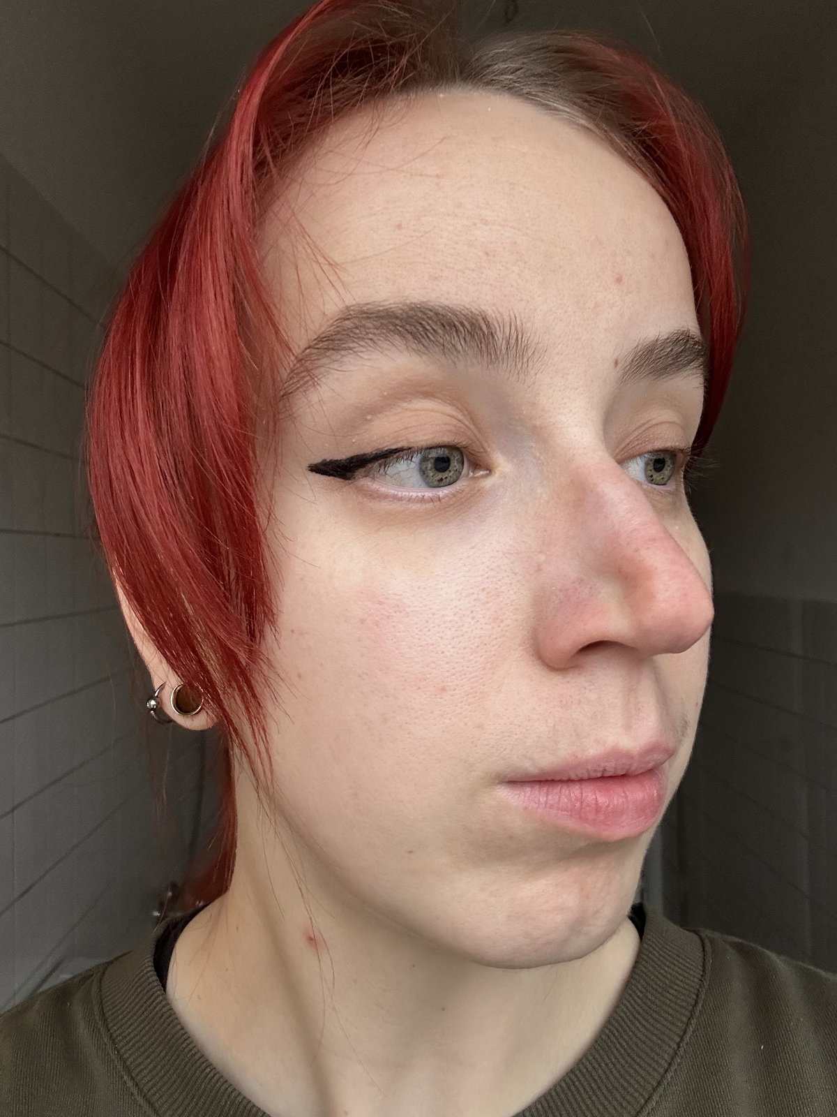 Eyeliner ziehen Schritt Drei