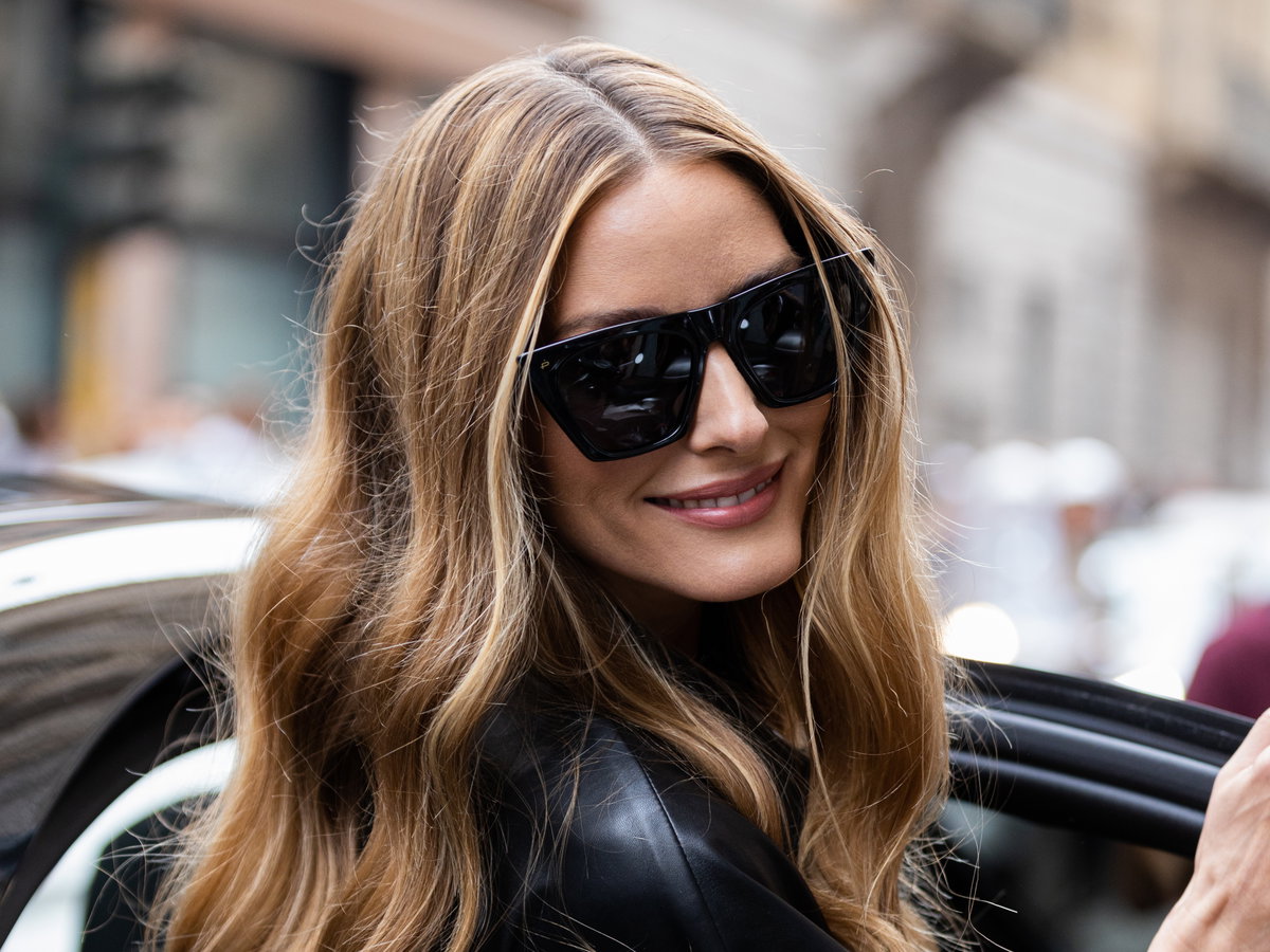 Olivia Palermo mit Strähnchen