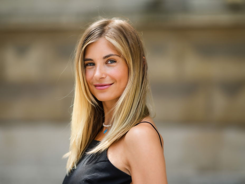 Xenia Adonts mit Glass Hair