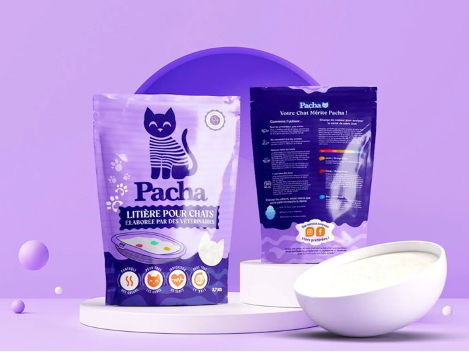Das Katzenstreu von Pacha