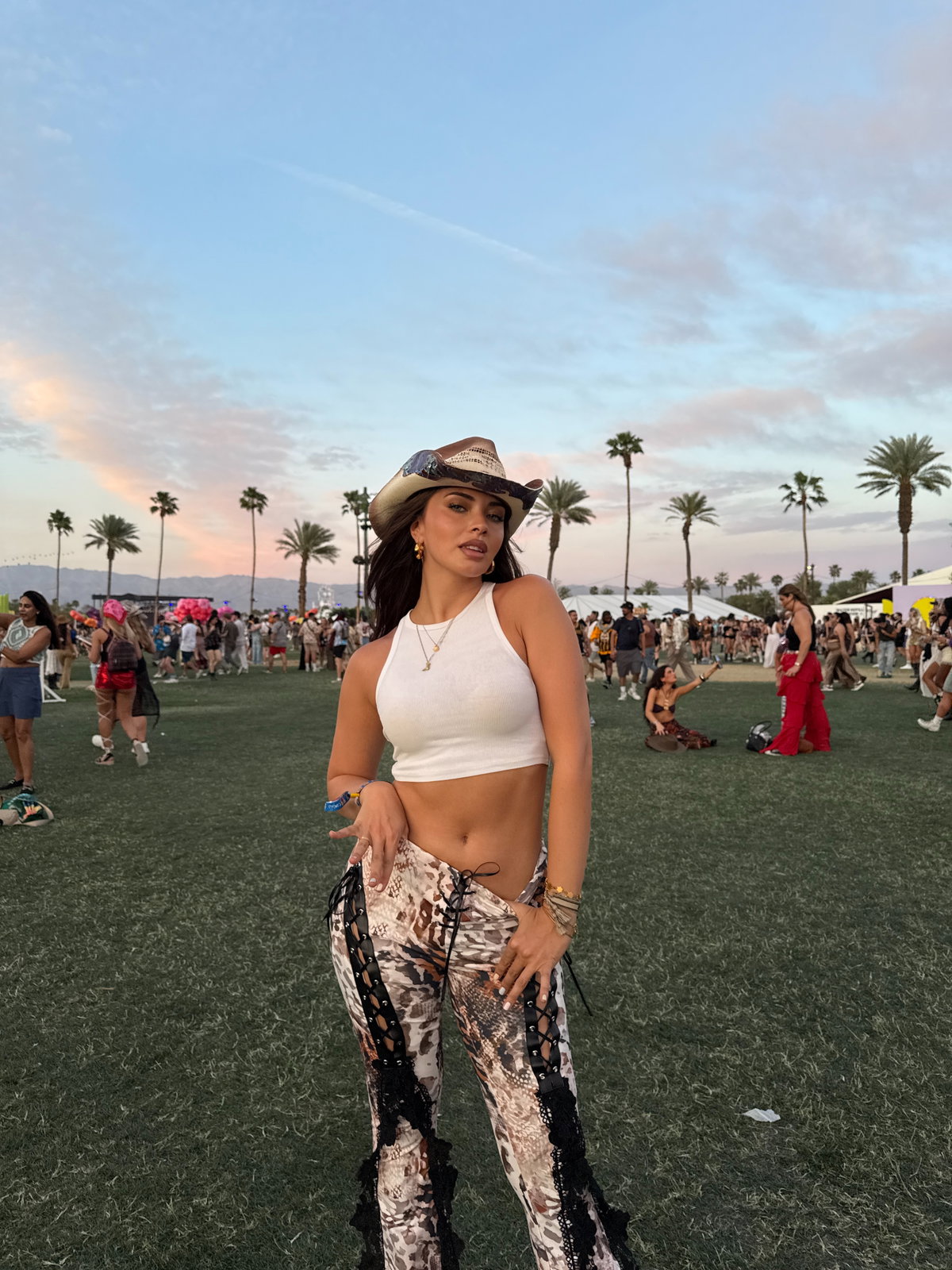 Jennifer Czeczor beim Coachella