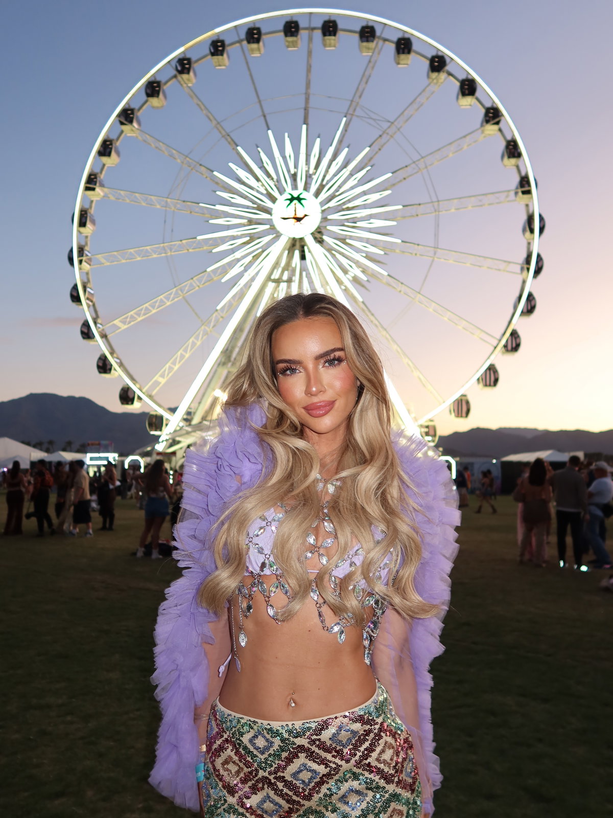 Denise Bobe auf Coachella