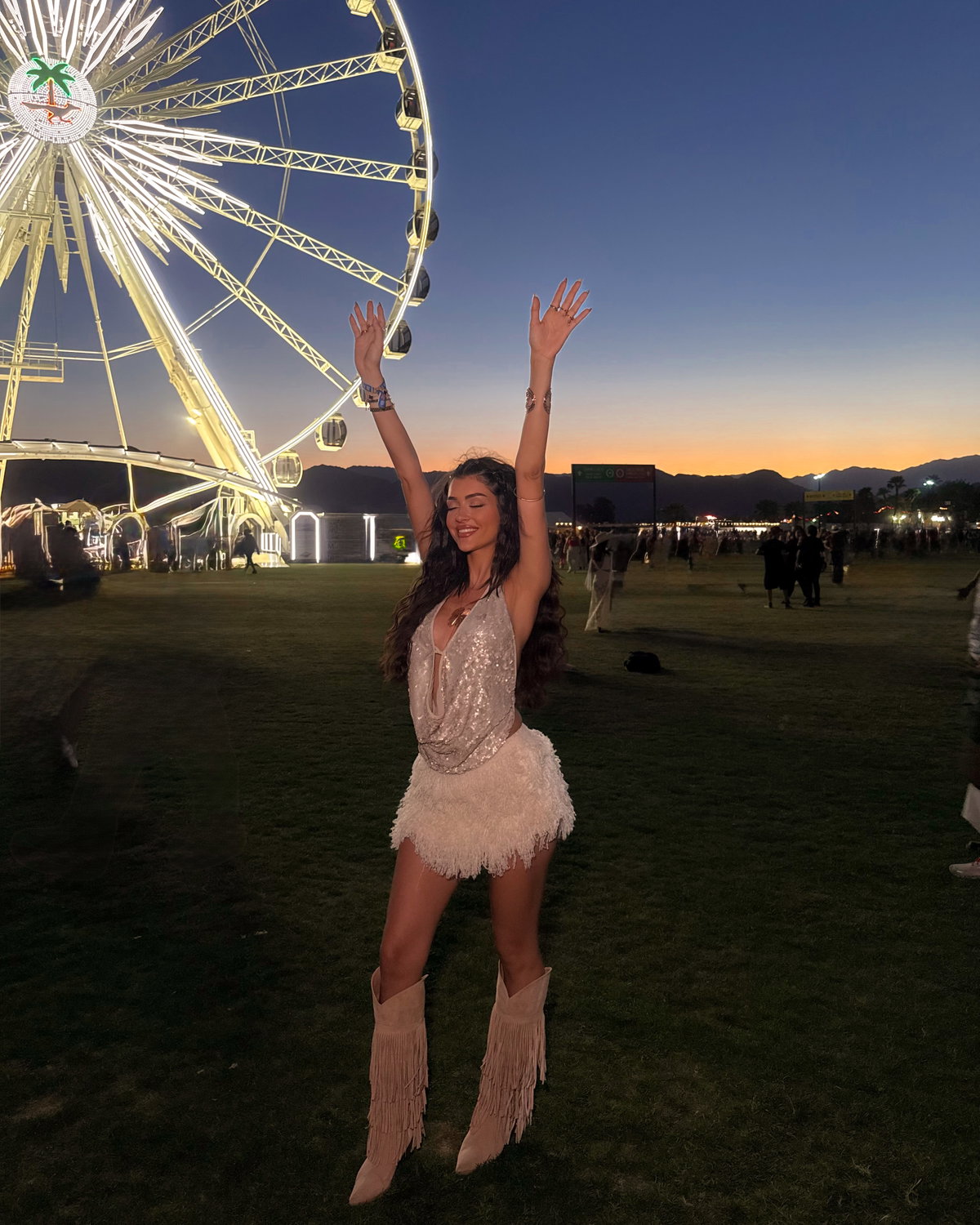 Ilayda Serifi beim Coachella