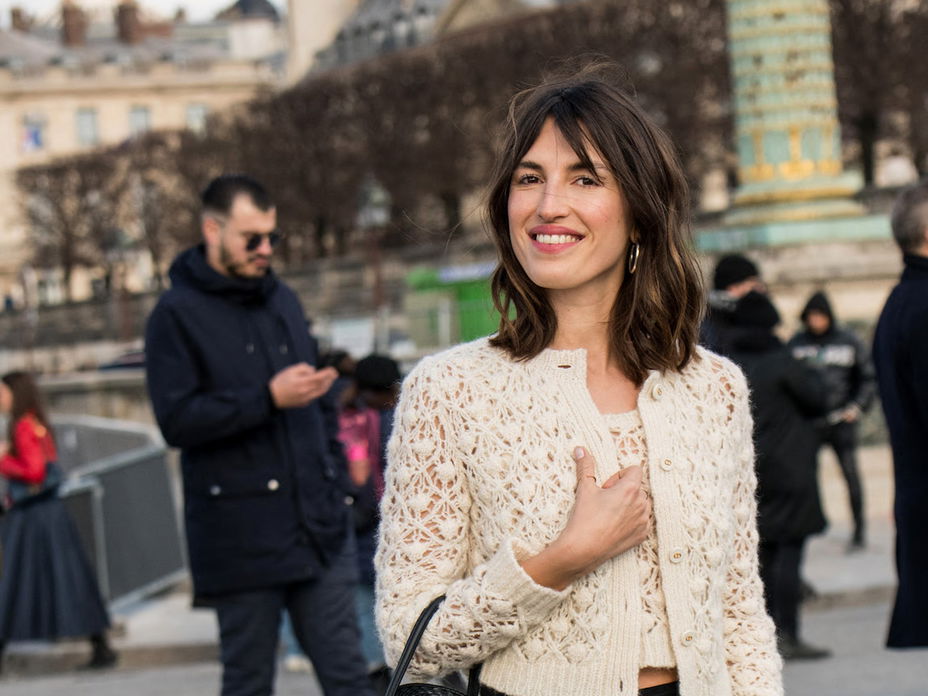 Jeanne Damas mit Cowboy Bob