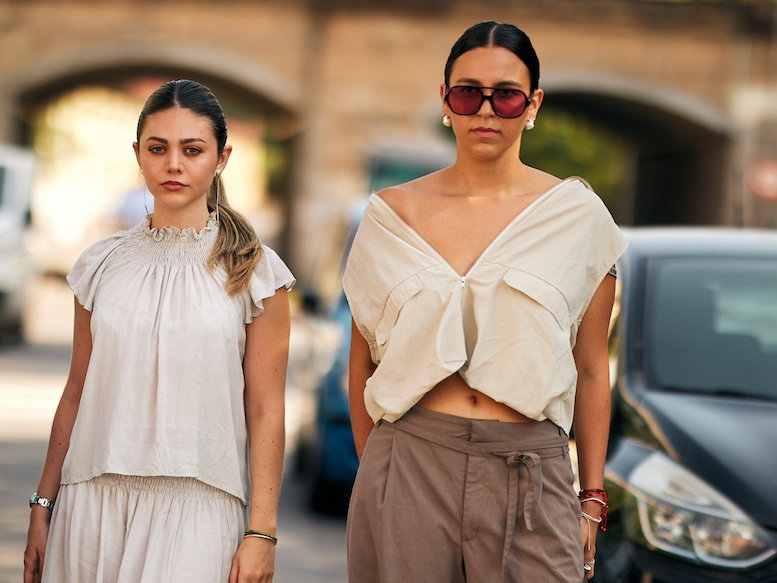Drei Frauen Streetstyle