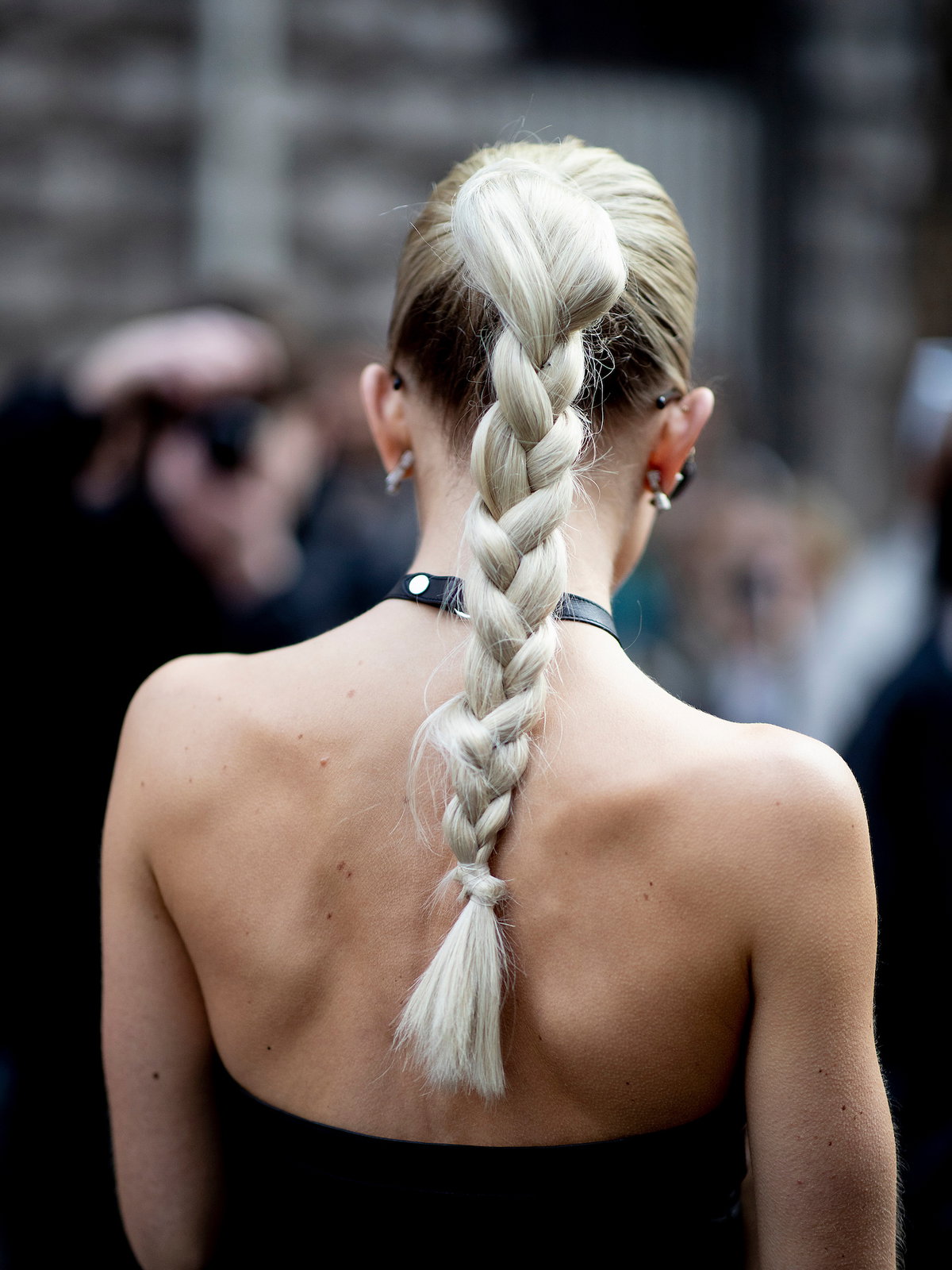 Geflochtener Ponytail