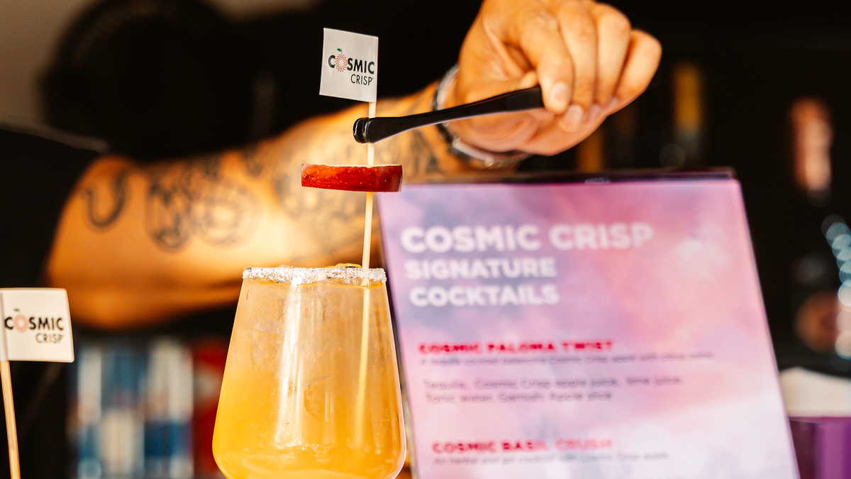 Cosmic Crisp Aperitif auf Event